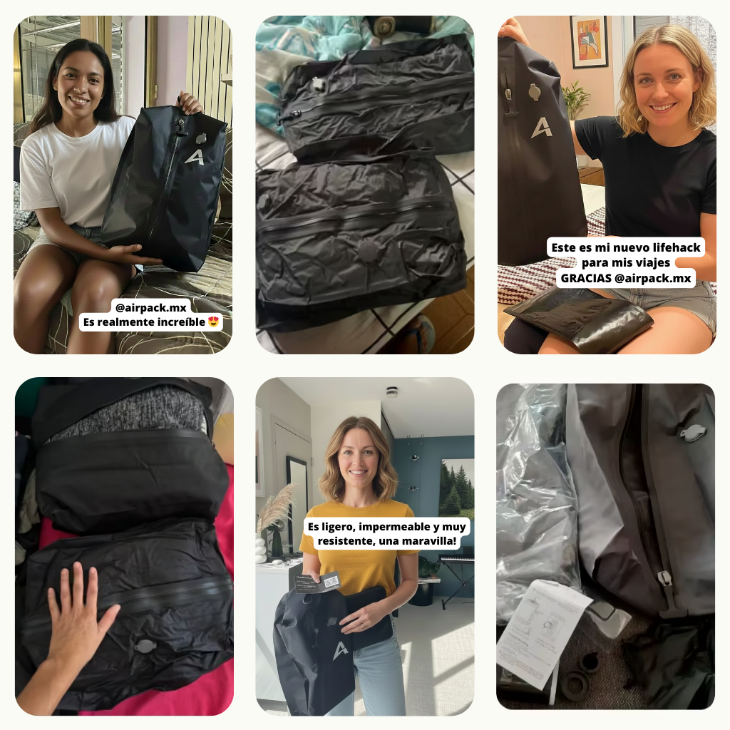 Empaca más, Paga menos - AirPack™