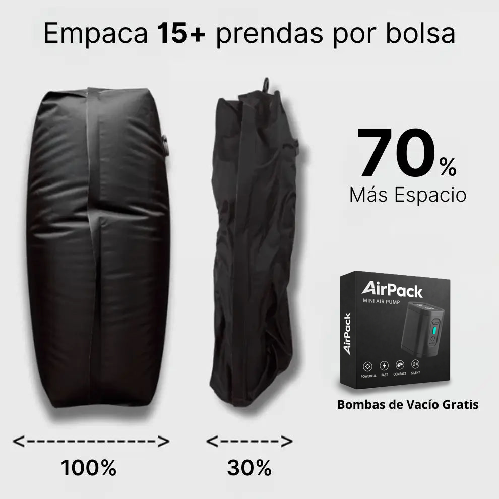 Empaca más, Paga menos - AirPack™